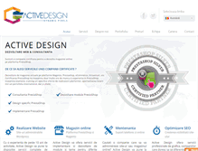 Tablet Screenshot of activedesign.ro